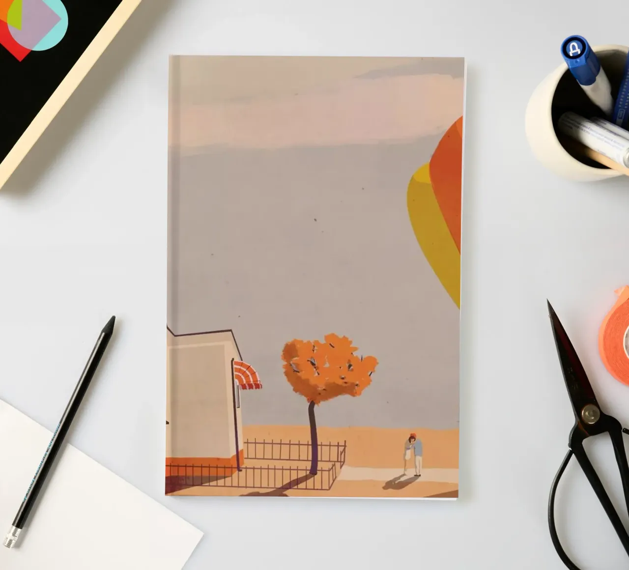 Farewell notebook by Giordano Poloni