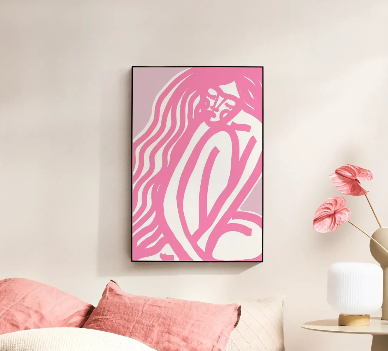 The Silence (pink) plexiglass da treechild