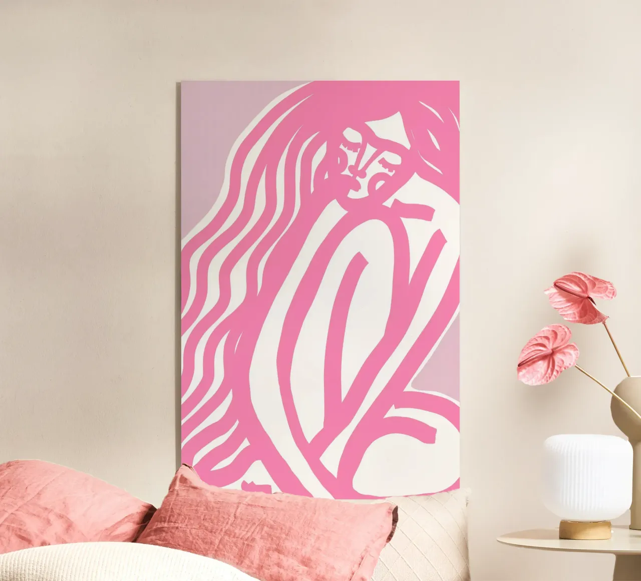 The Silence (pink) plexiglass da treechild