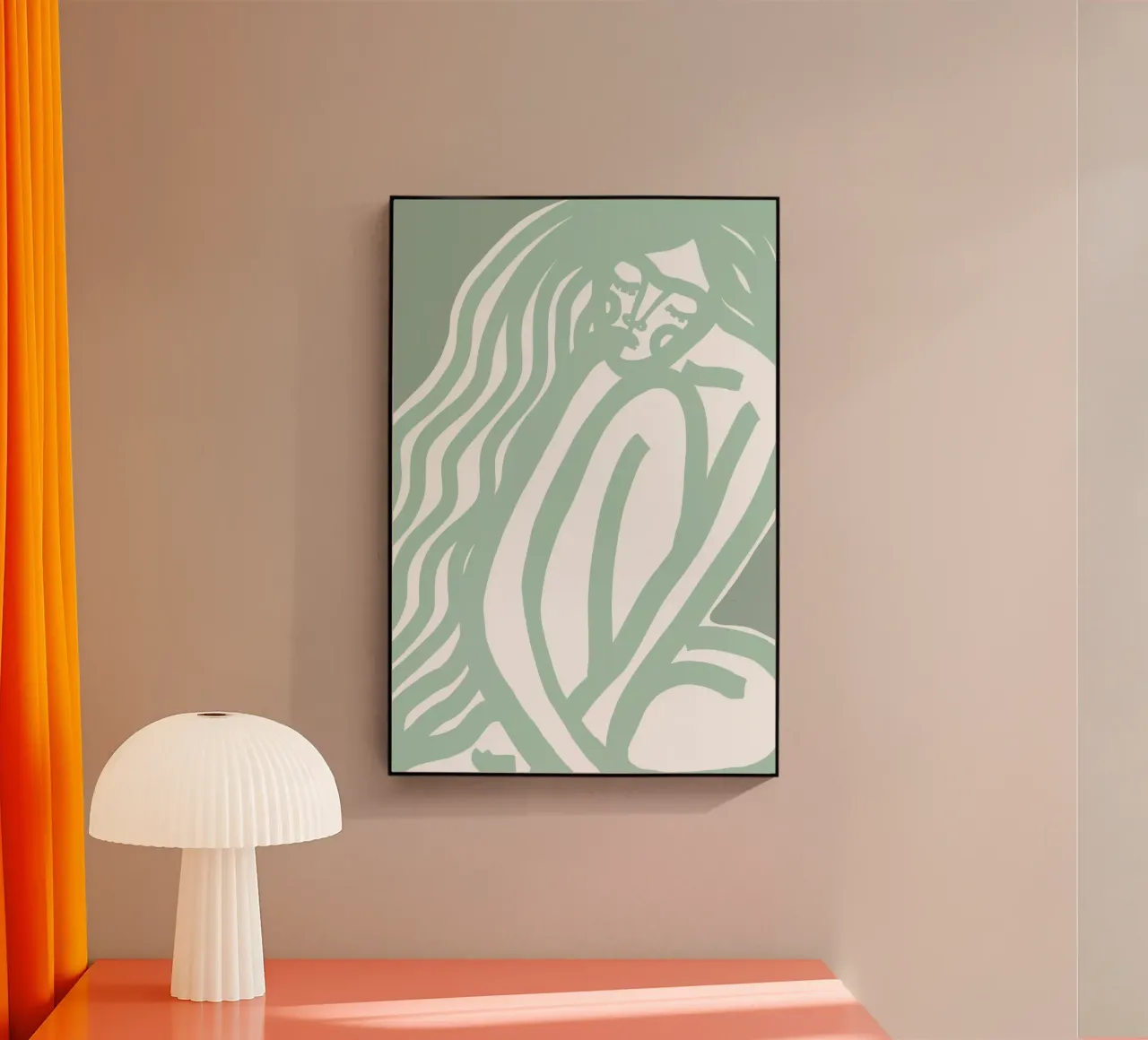 The Silence (mint) plexiglass da treechild