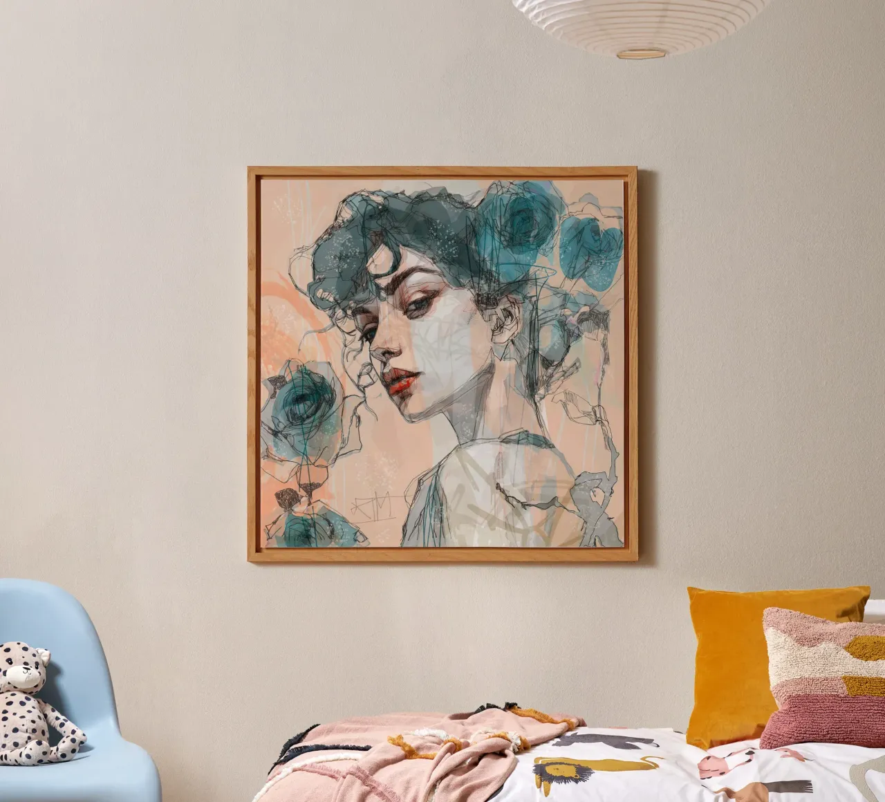 bluerose alluminio dibond da Giulio Iurissevich
