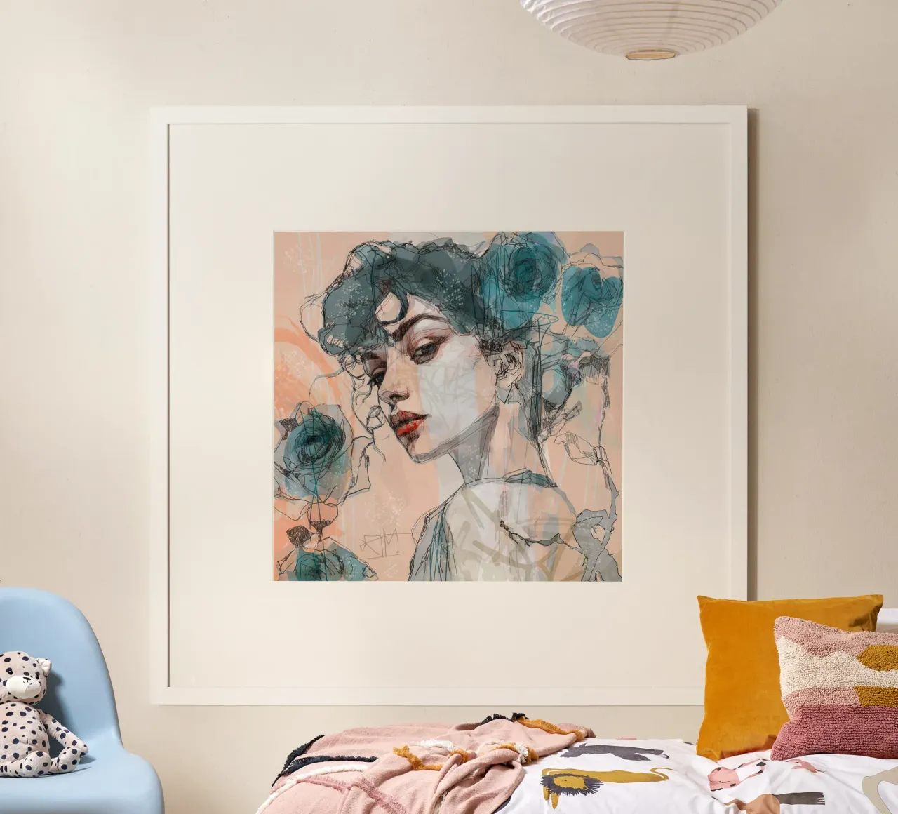 bluerose poster da Giulio Iurissevich