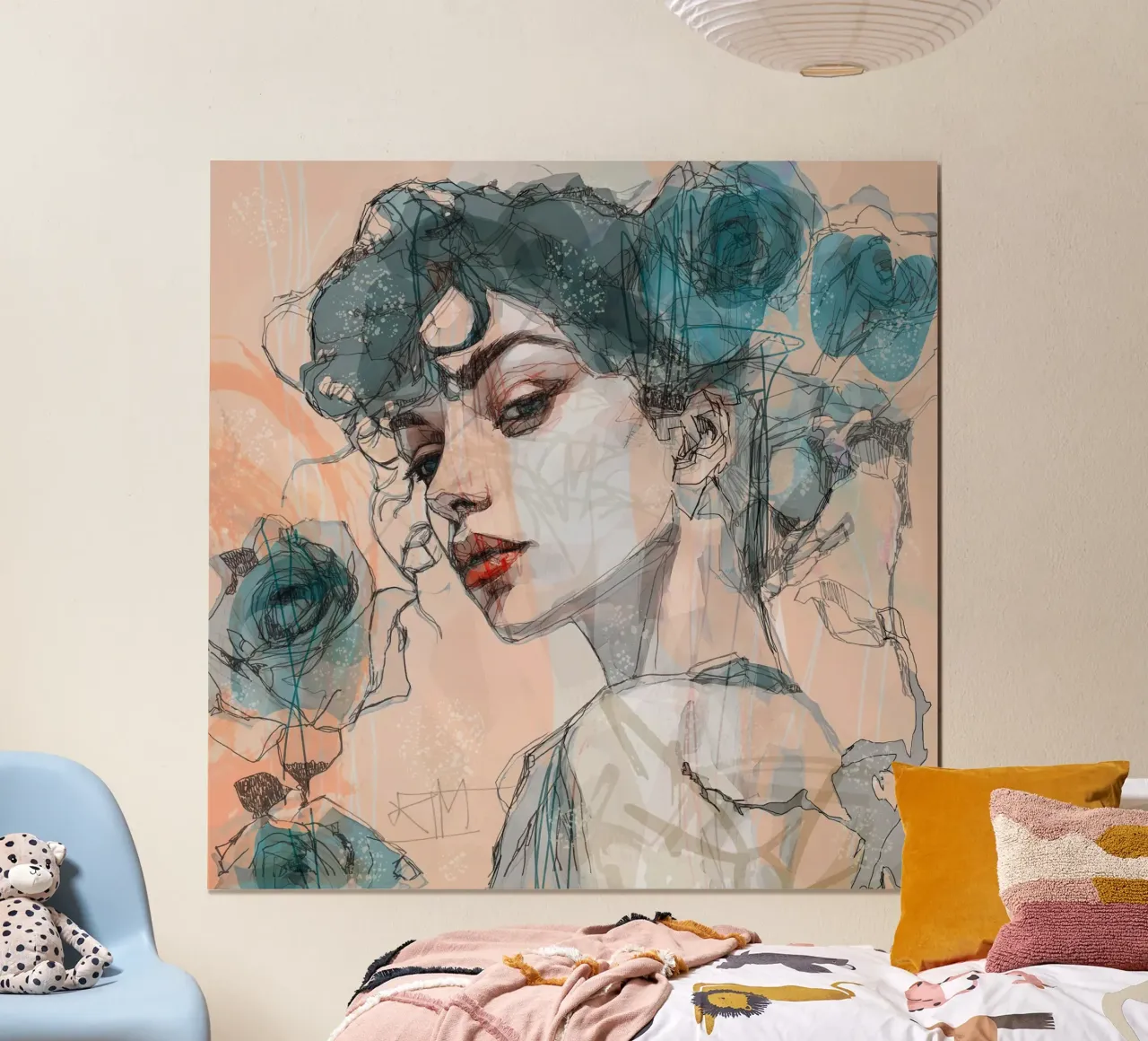 bluerose poster da Giulio Iurissevich