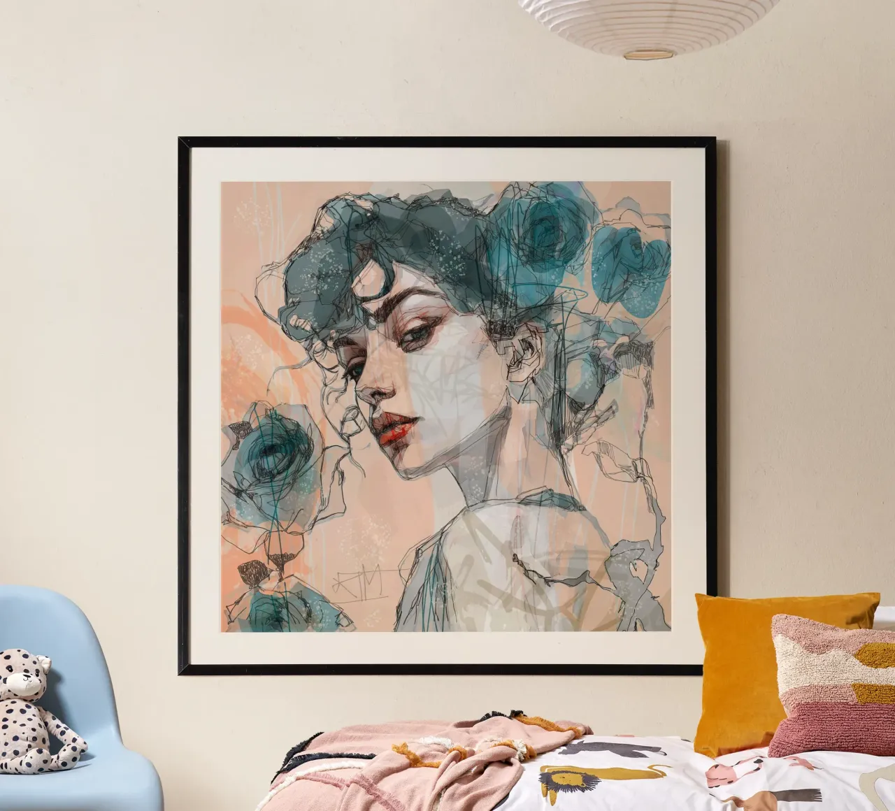 bluerose poster da Giulio Iurissevich
