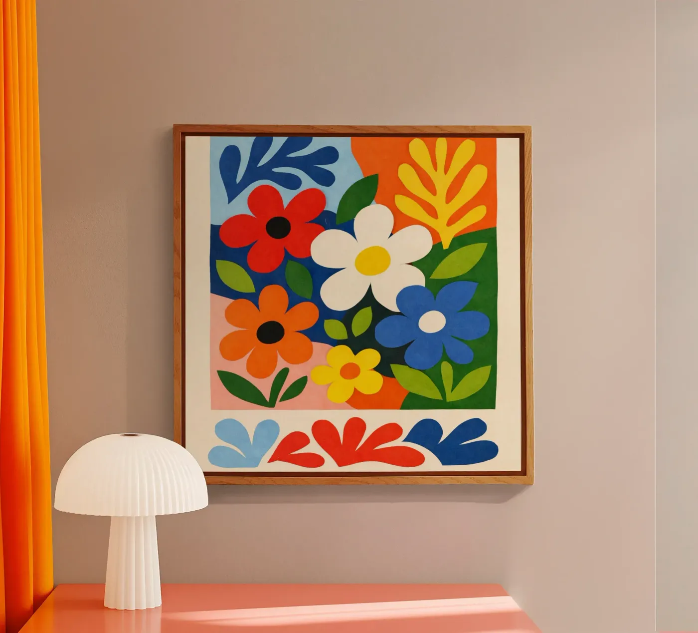 Flowers plexiglas de The Look