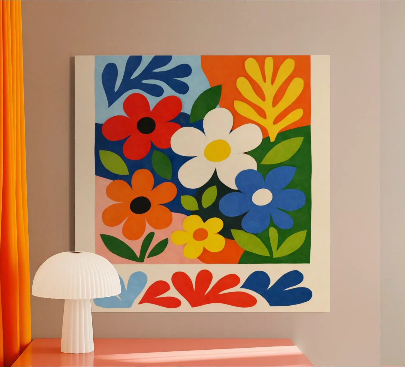 Flowers plexiglass da The Look