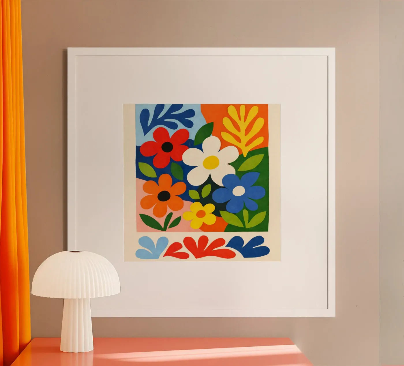 Flowers poster by The Look