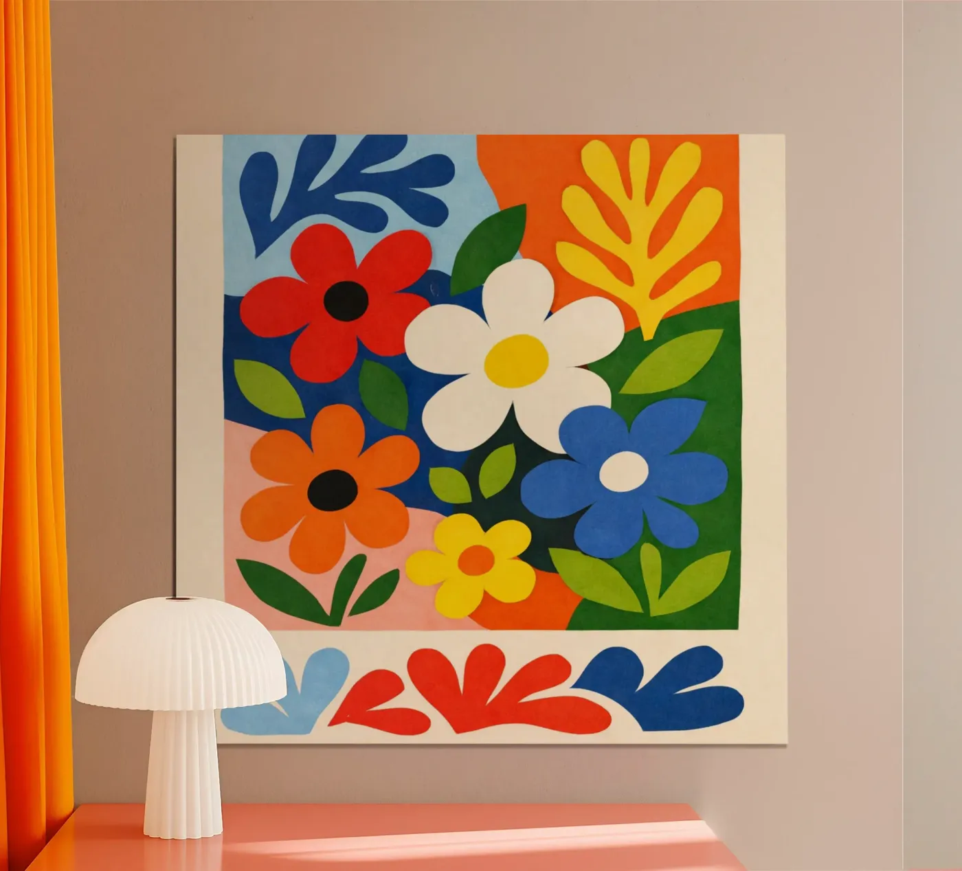 Flowers poster by The Look