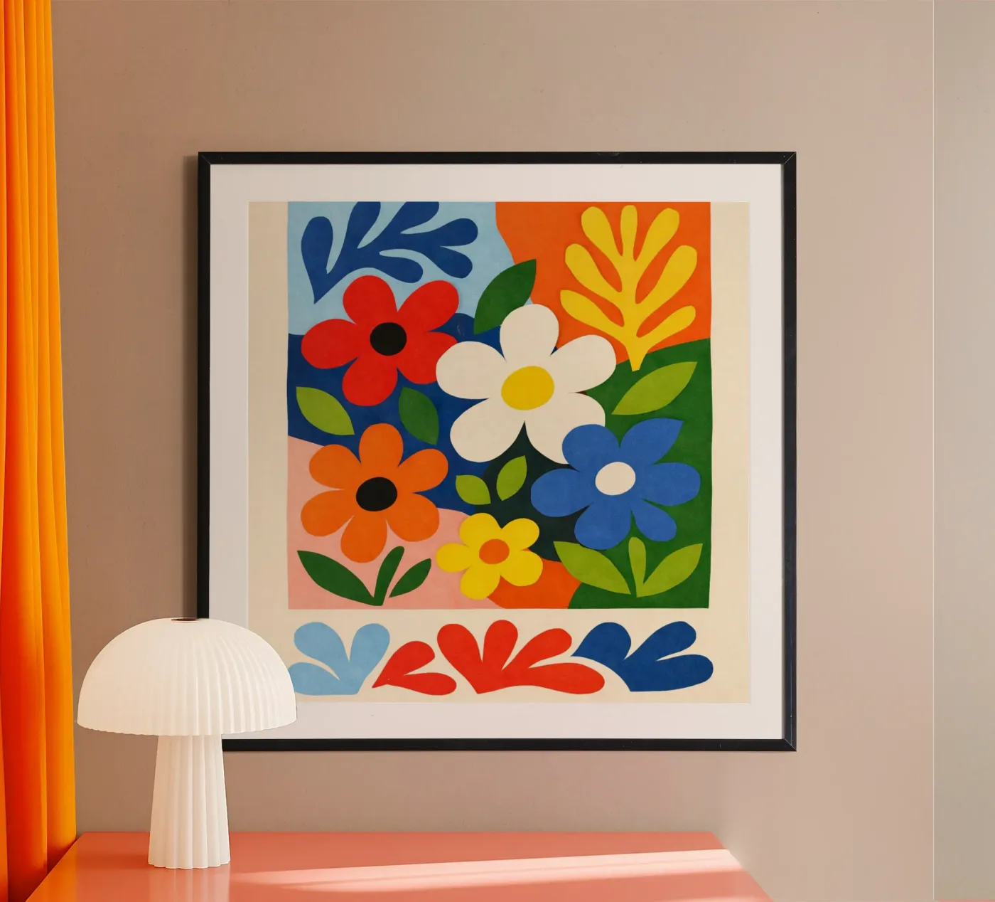 Flowers poster by The Look