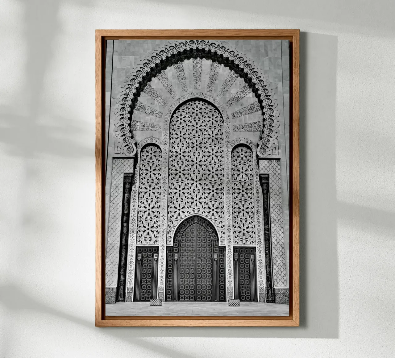 Hassan II Mosque 3 canvas by anderm
