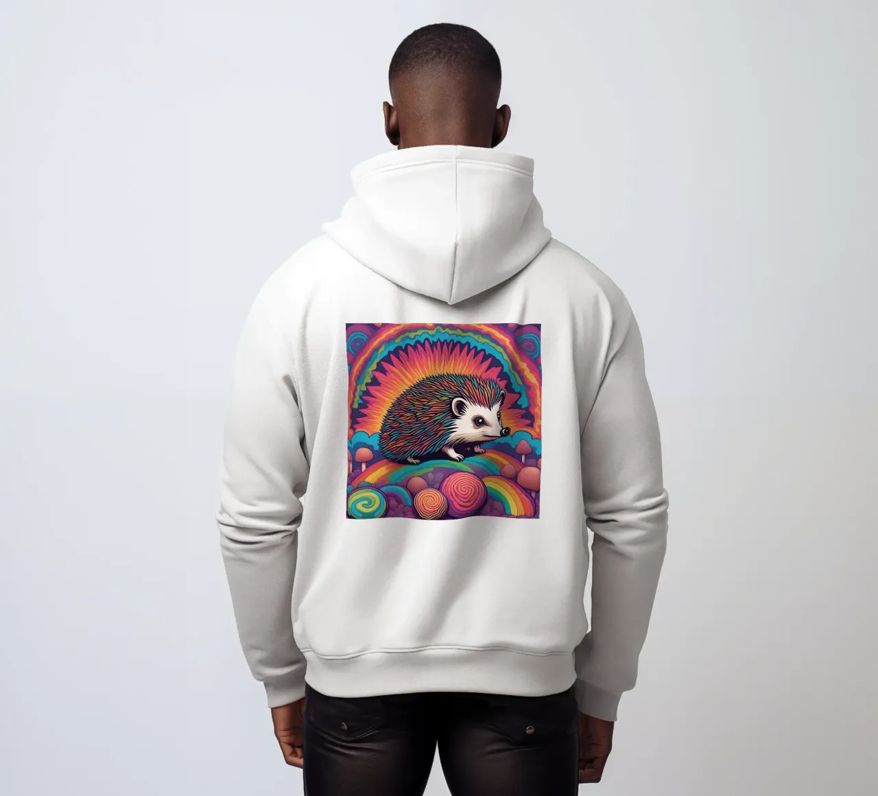 psyché 2 felpa con cappuccio da Rezh creations