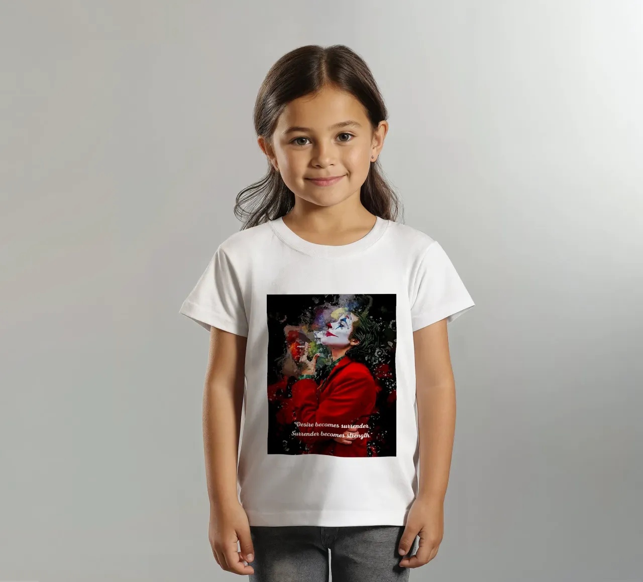 Joker è un comico t-shirt bambini da neonartroom