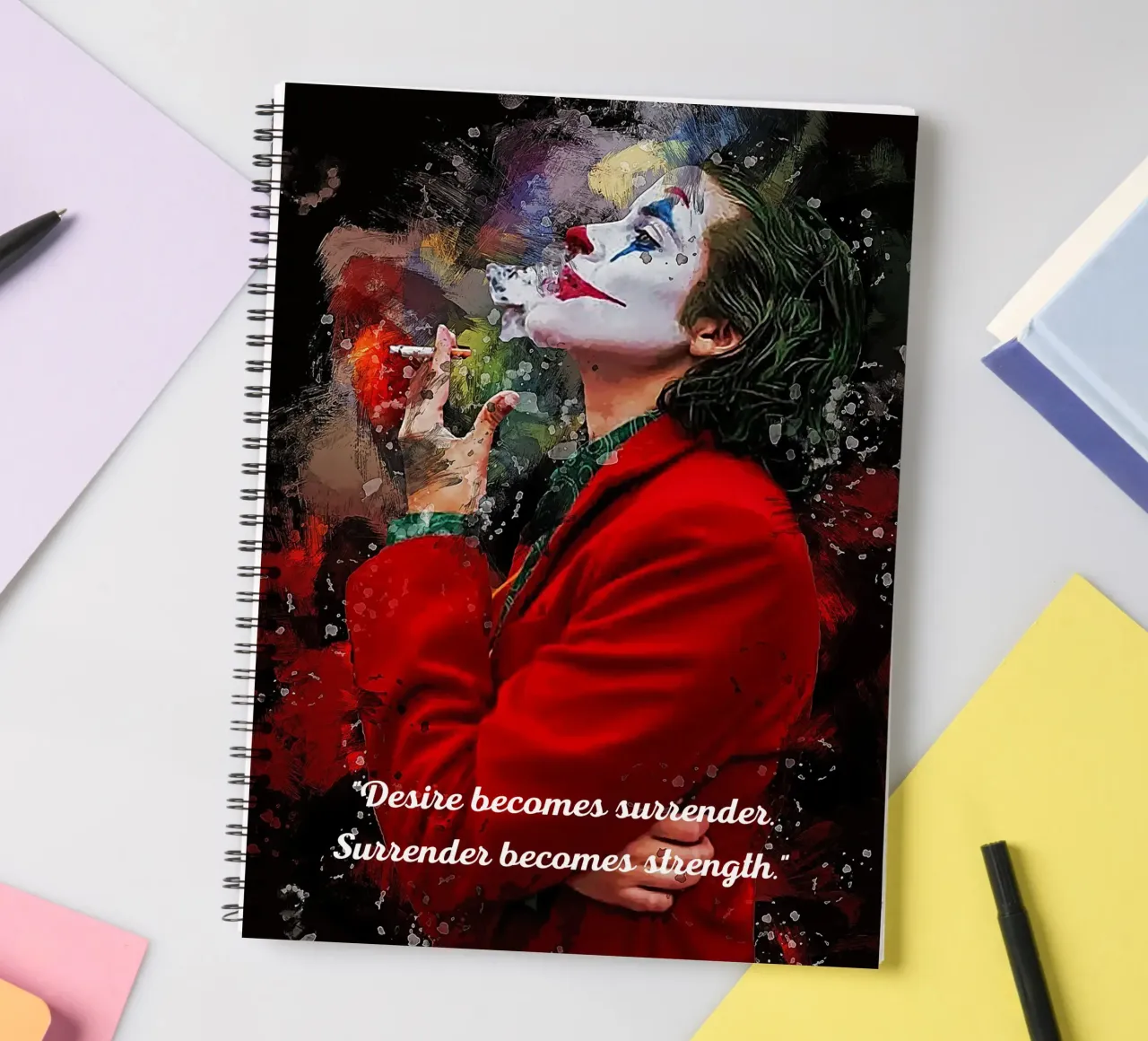 Joker è un comico diario ad anelli da neonartroom