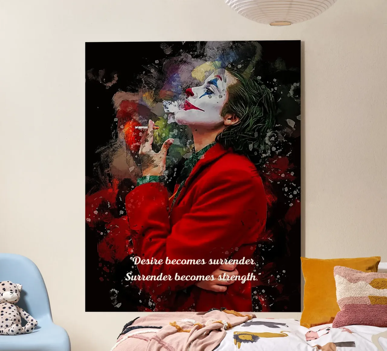 Joker è un comico plexiglass da neonartroom