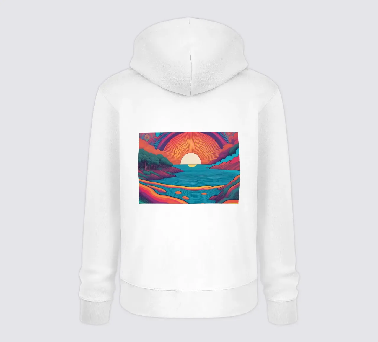 psyché 4 felpa con cappuccio da Rezh creations