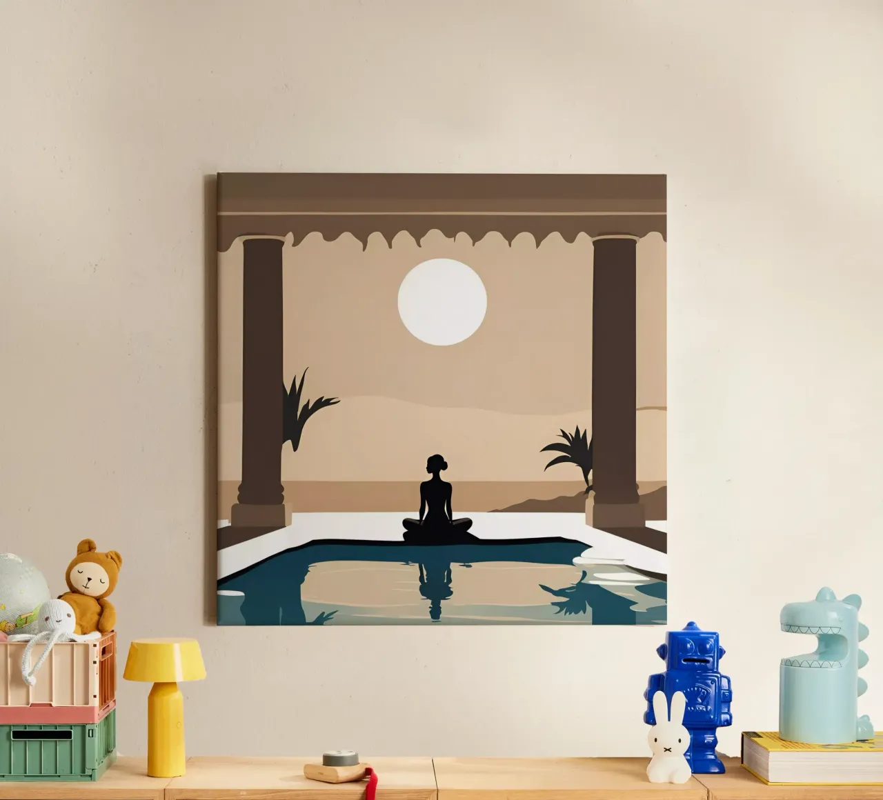 Sérénité 14 canvas by Rezh creations