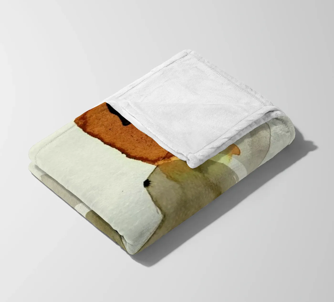 Clown fleecedeken van Ekaterina Koroleva