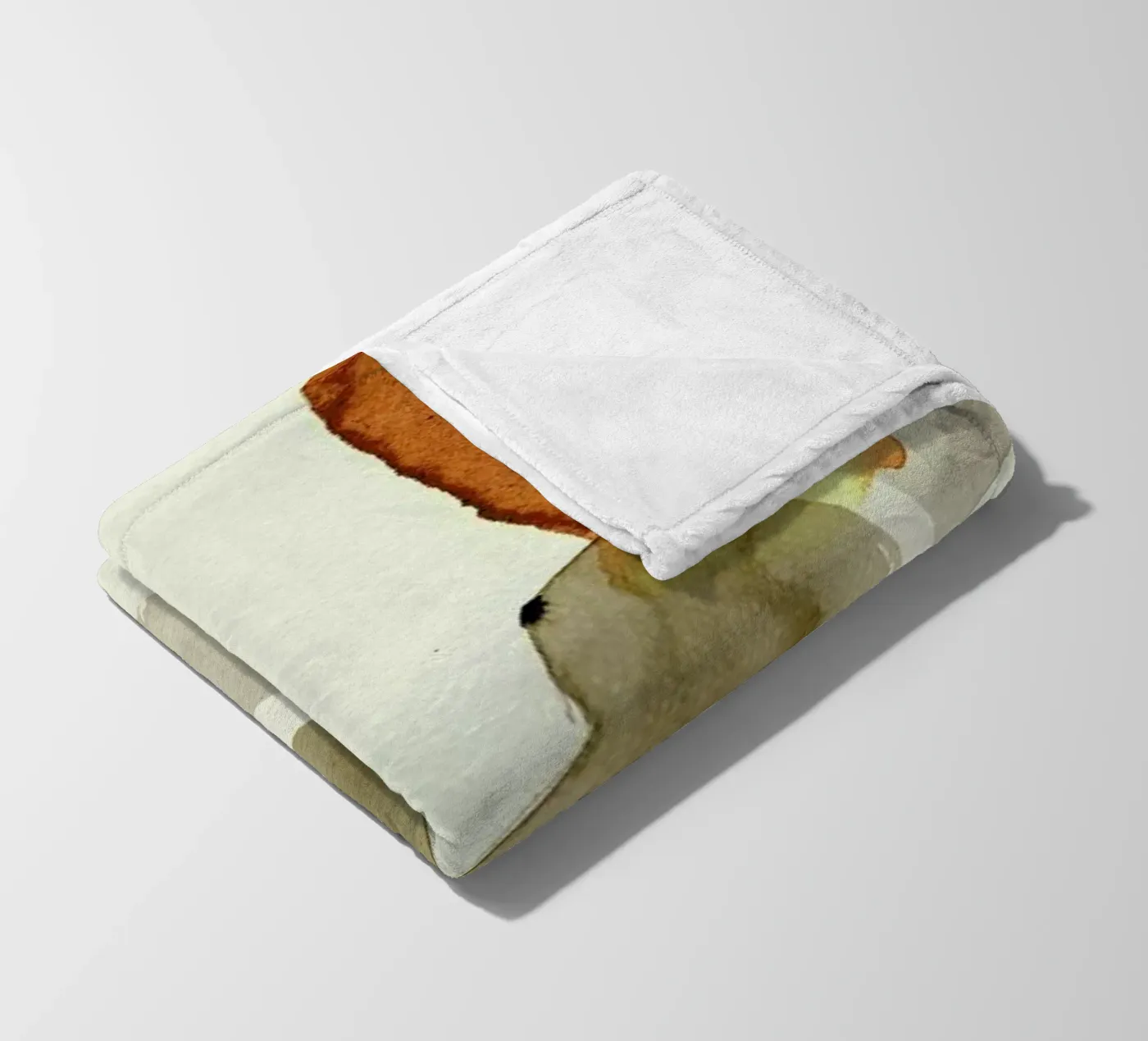 Clown fleecedeken van Ekaterina Koroleva