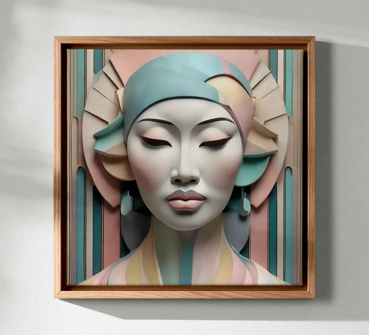 Sérénité 16 canvas met Baklijst van Rezh creations