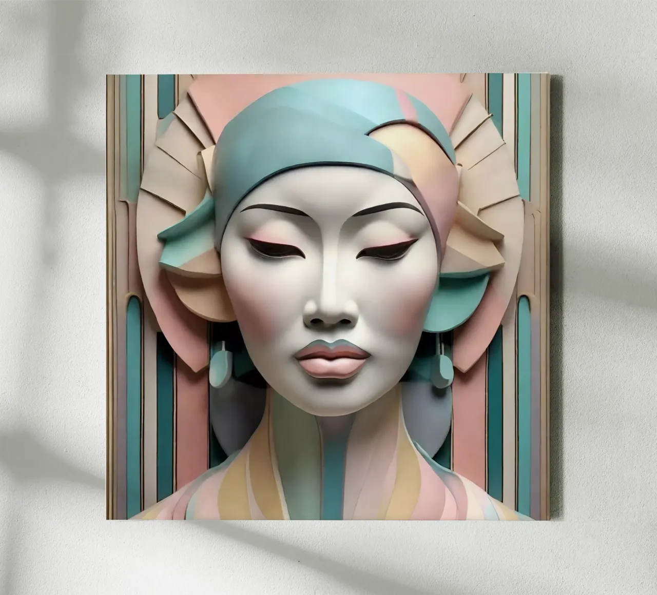 Sérénité 16 canvas met Baklijst van Rezh creations