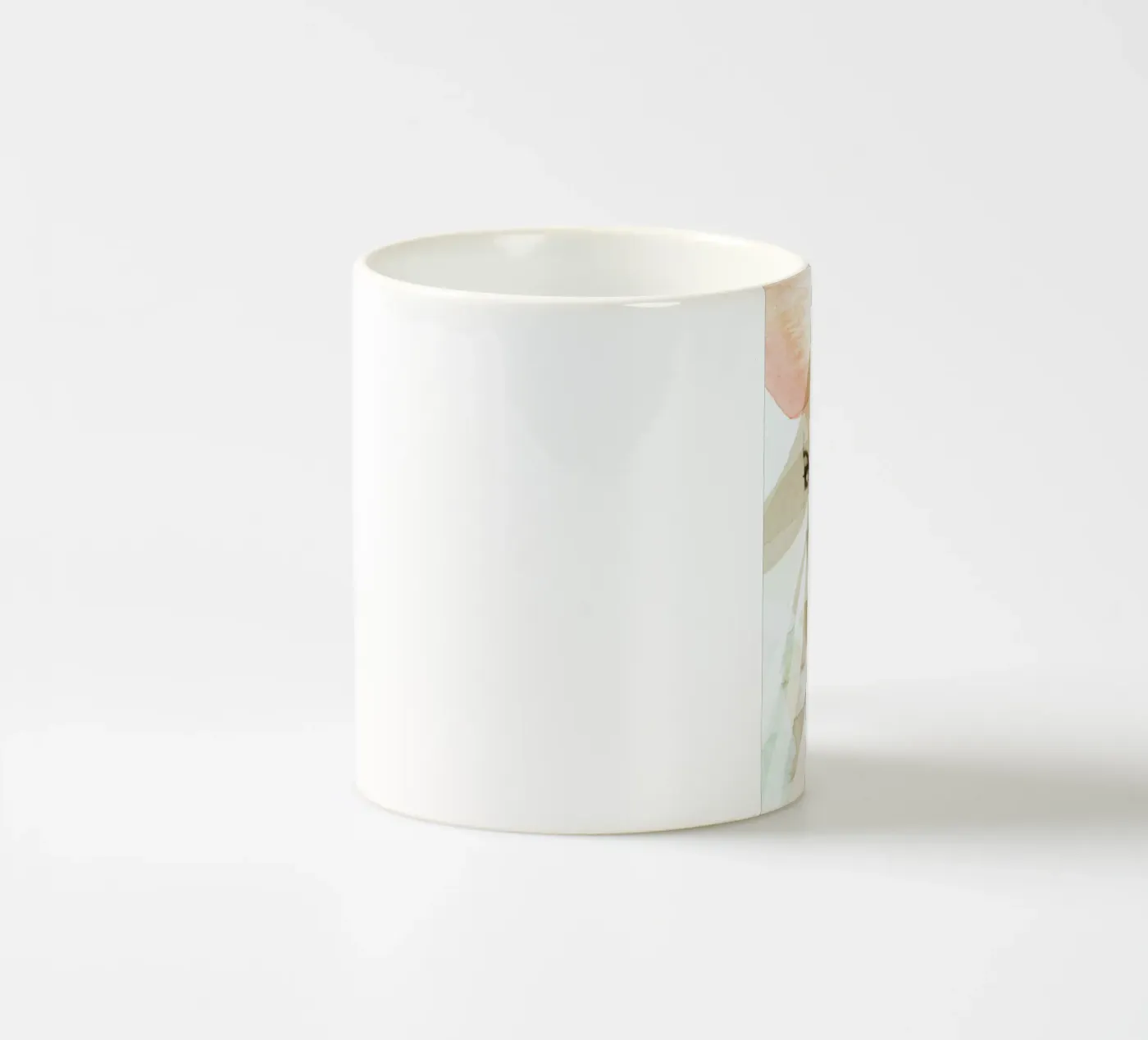 Dust ceramic mug by Ekaterina Koroleva