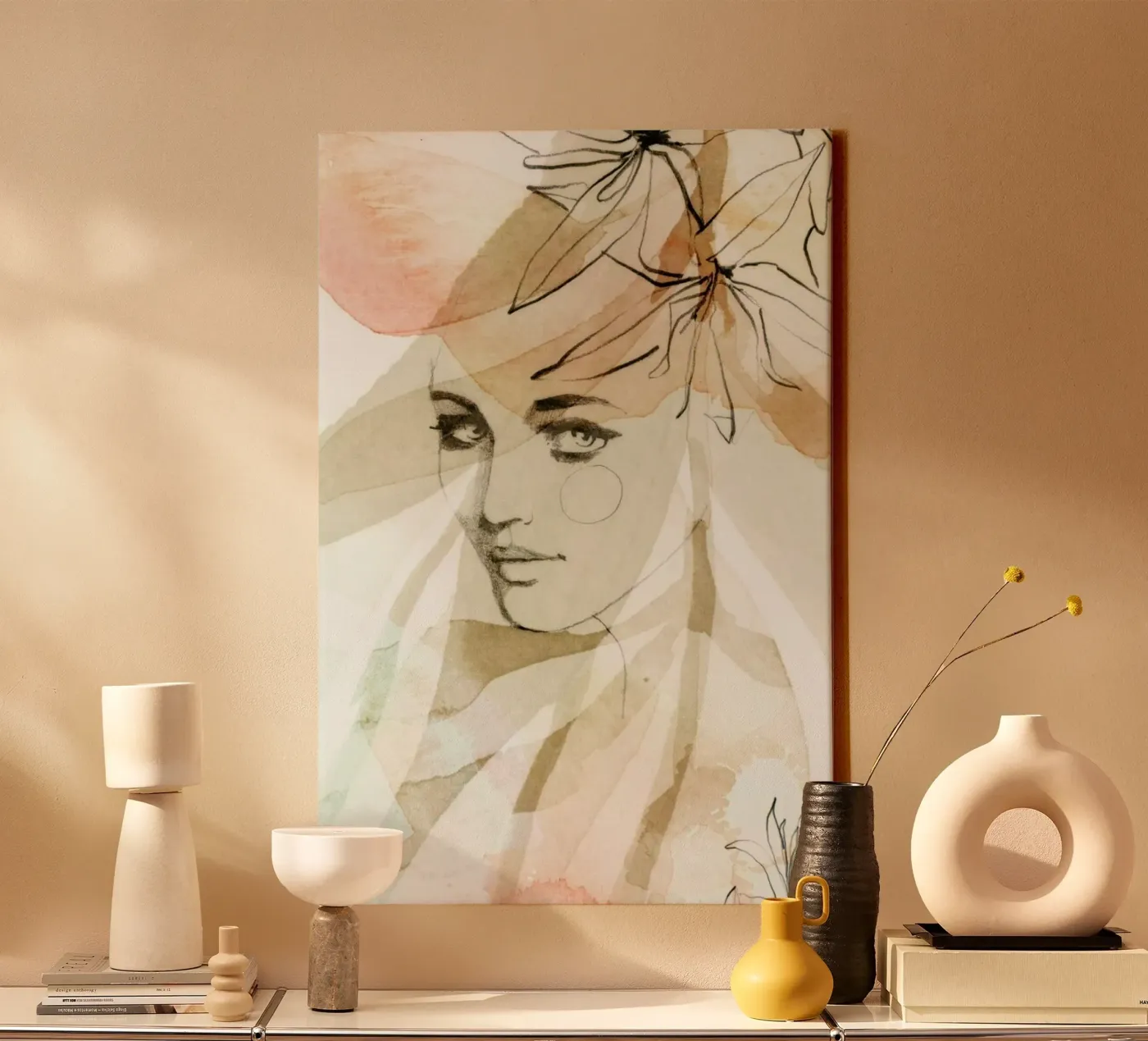 Dust canvas van Ekaterina Koroleva