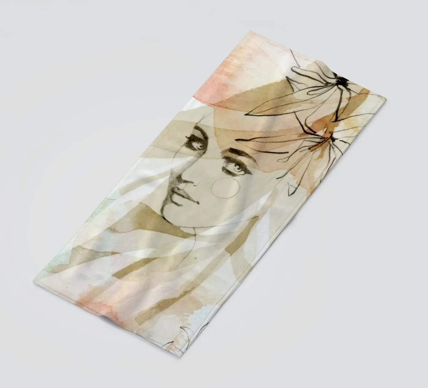 Dust strandhanddoek van Ekaterina Koroleva