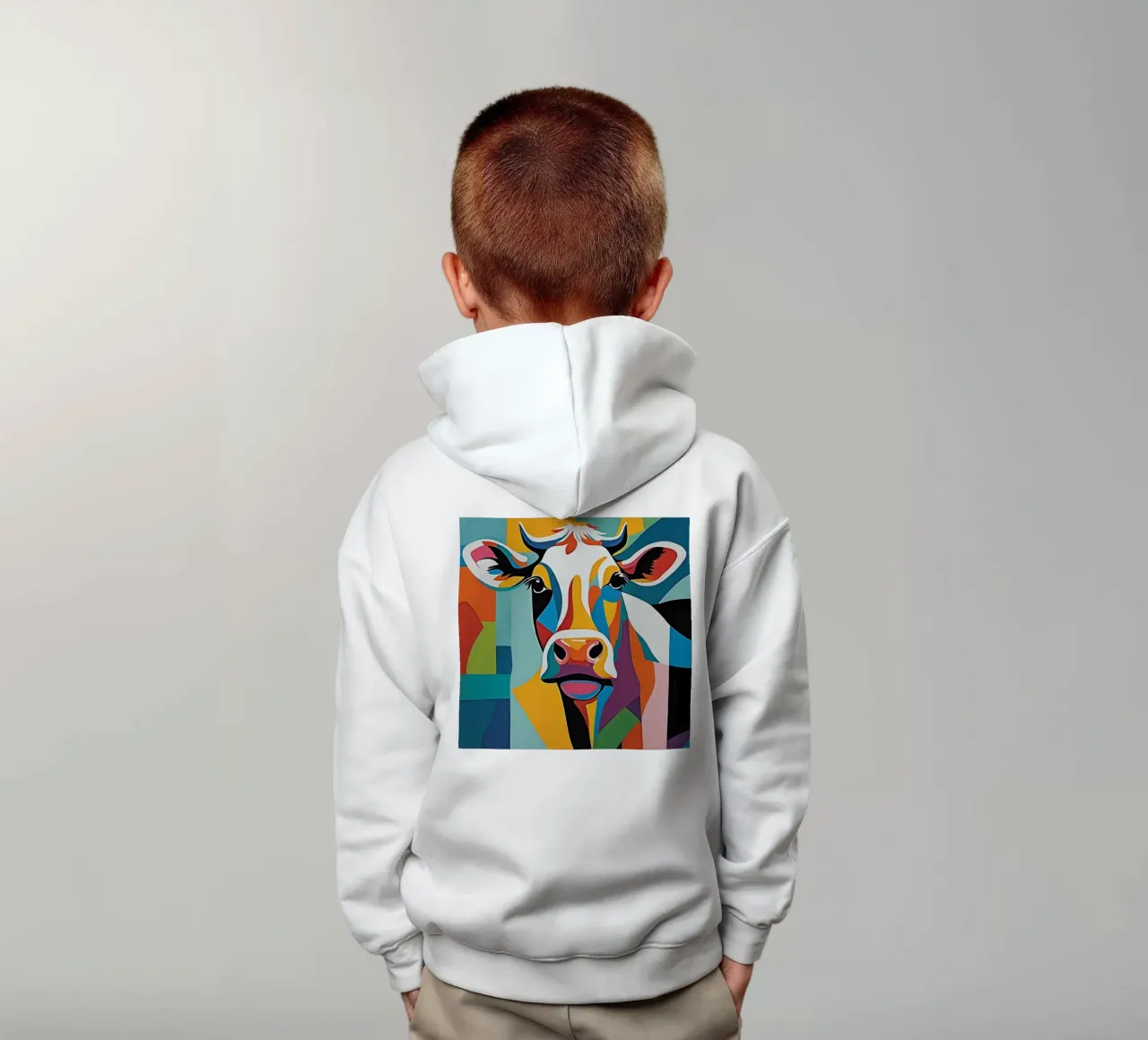 POP Tab 3 felpa bambino con cappuccio da Rezh creations