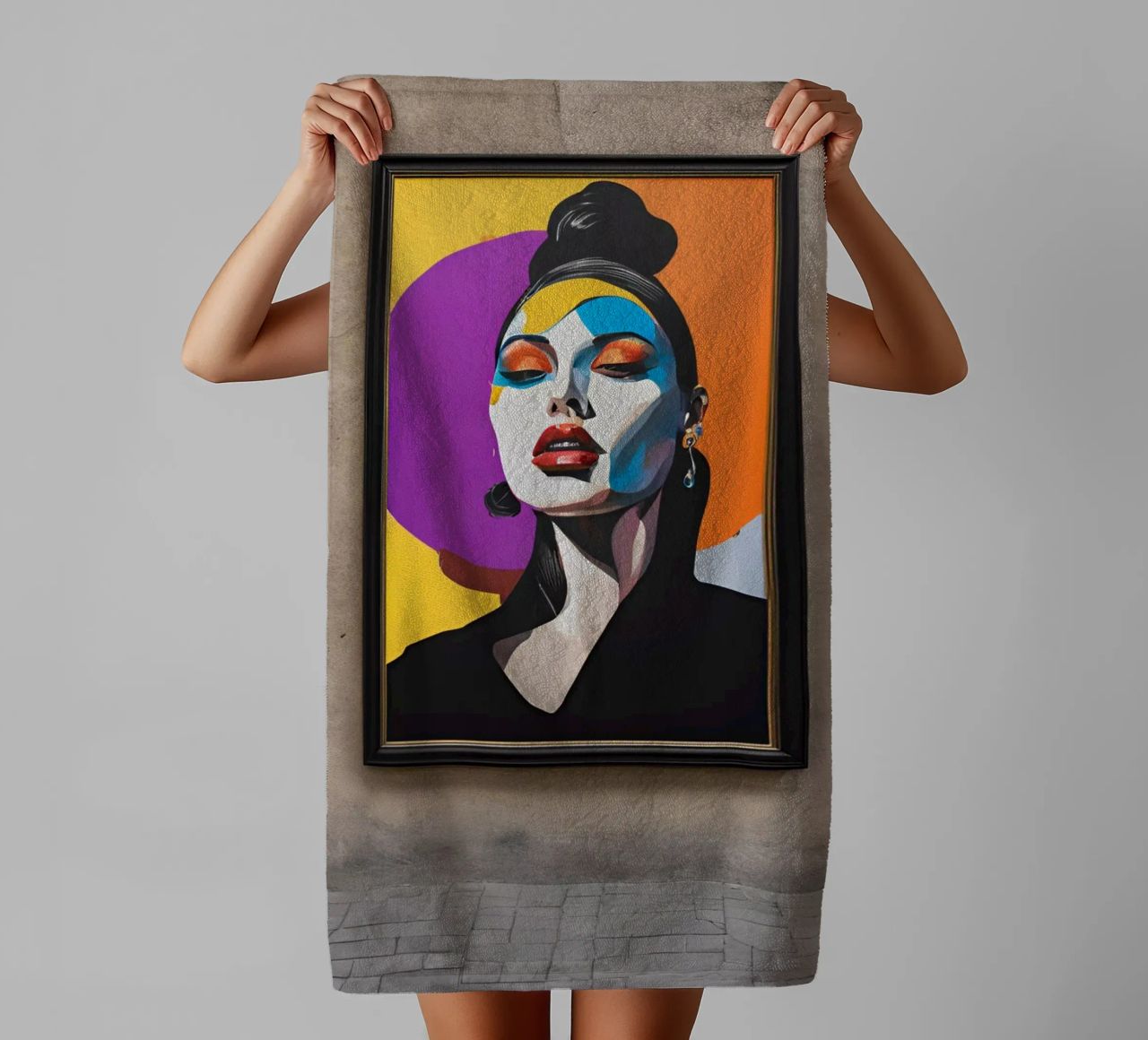 POP Tab 5 badhanddoek van Rezh creations
