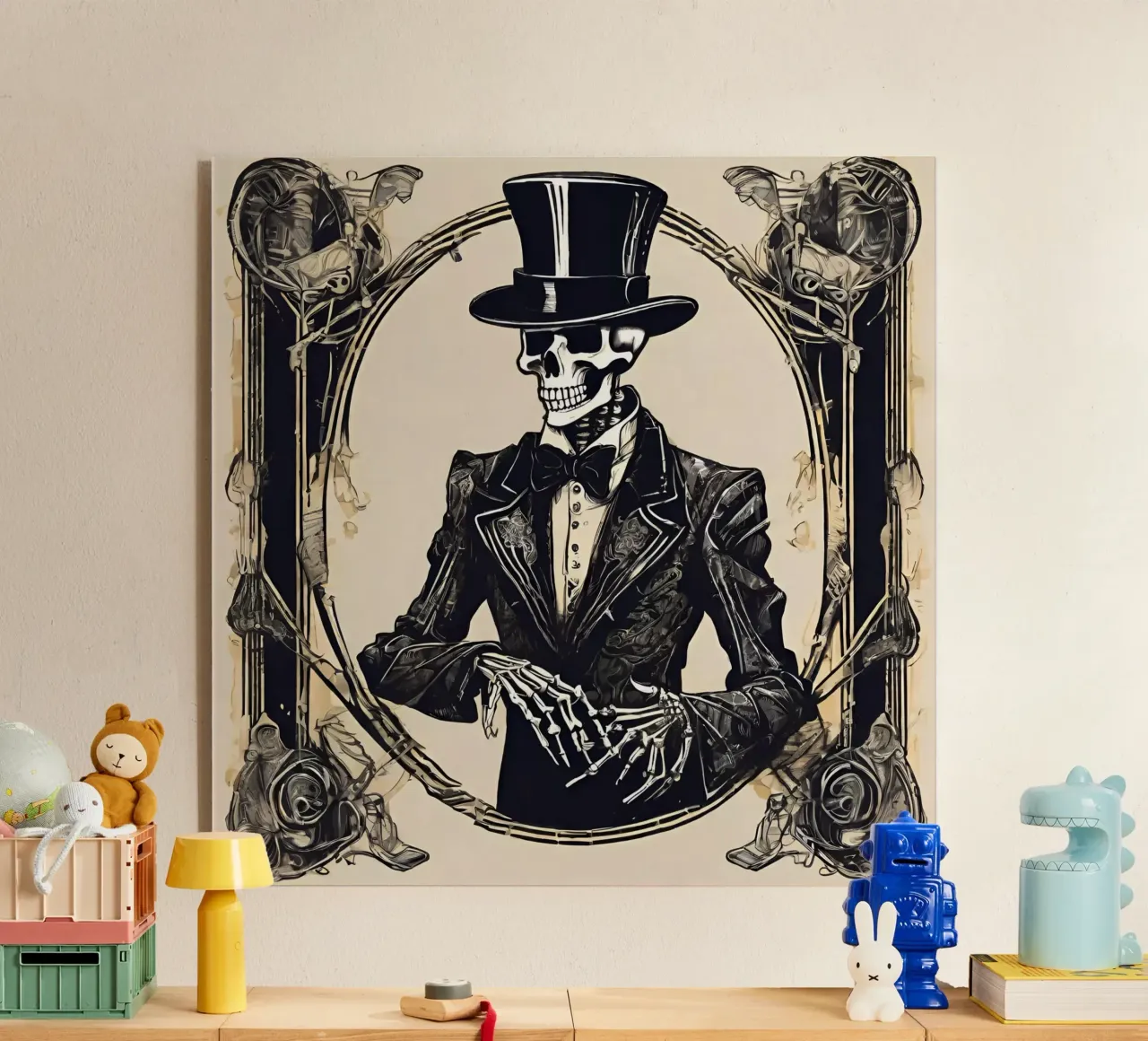 Squelette 2 plexiglass da Rezh creations