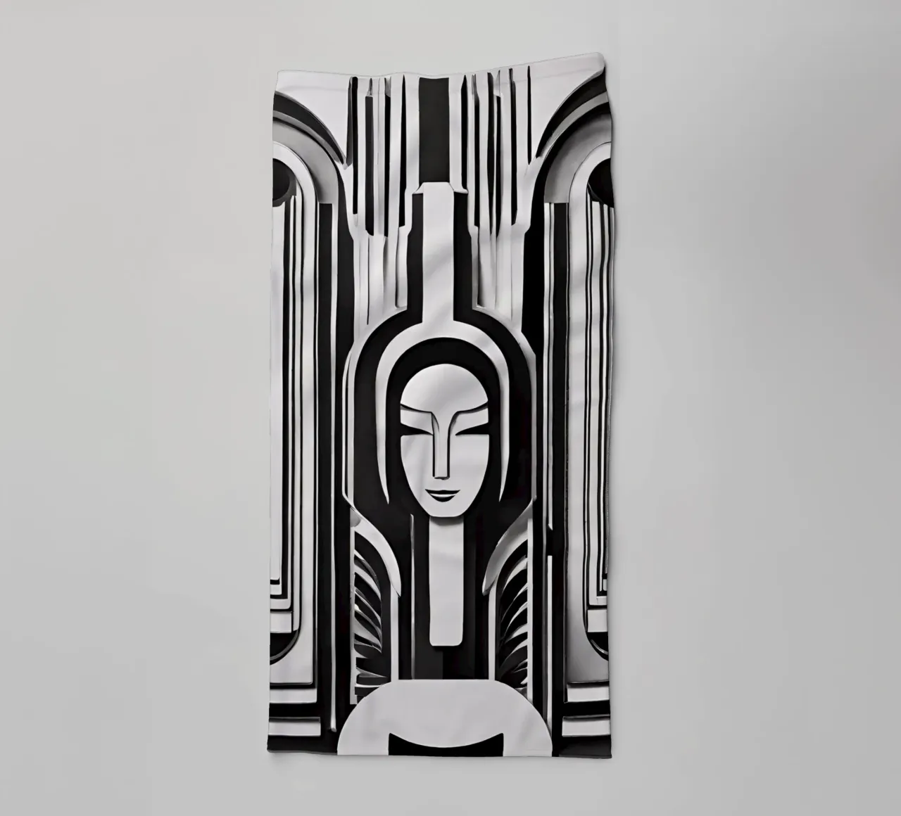 Black & White 3 asciugamano da bagno da Rezh creations