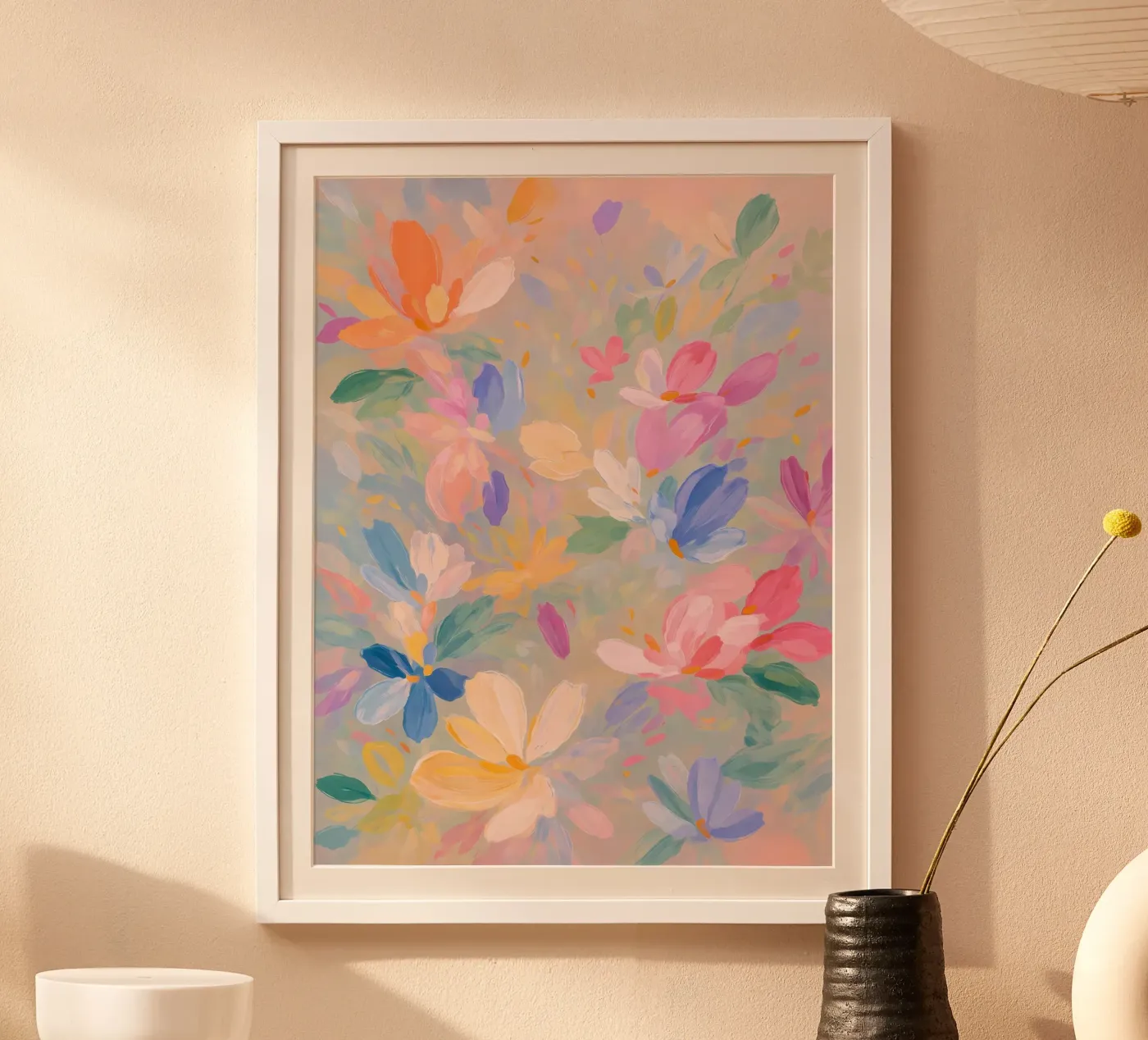Blumenparty Poster von Ever after