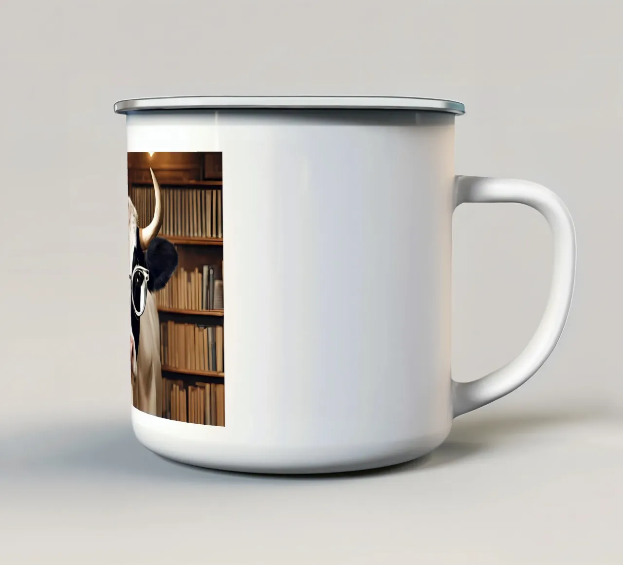 Vache en vogue 12 tazza in smalto da Rezh creations