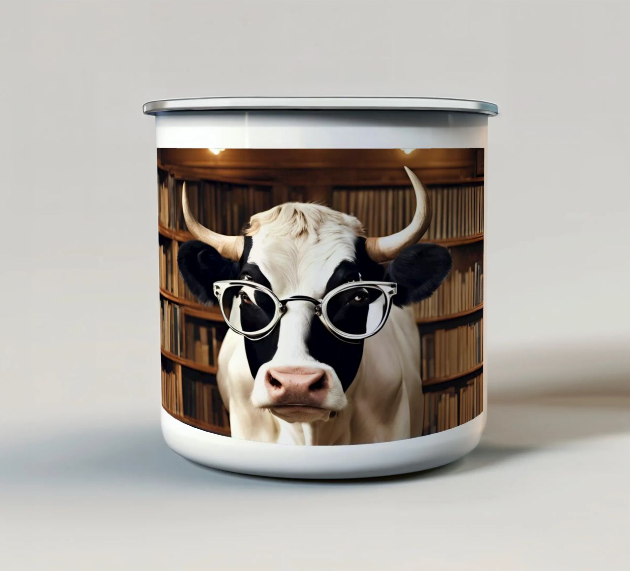 Vache en vogue 12 tazza in smalto da Rezh creations