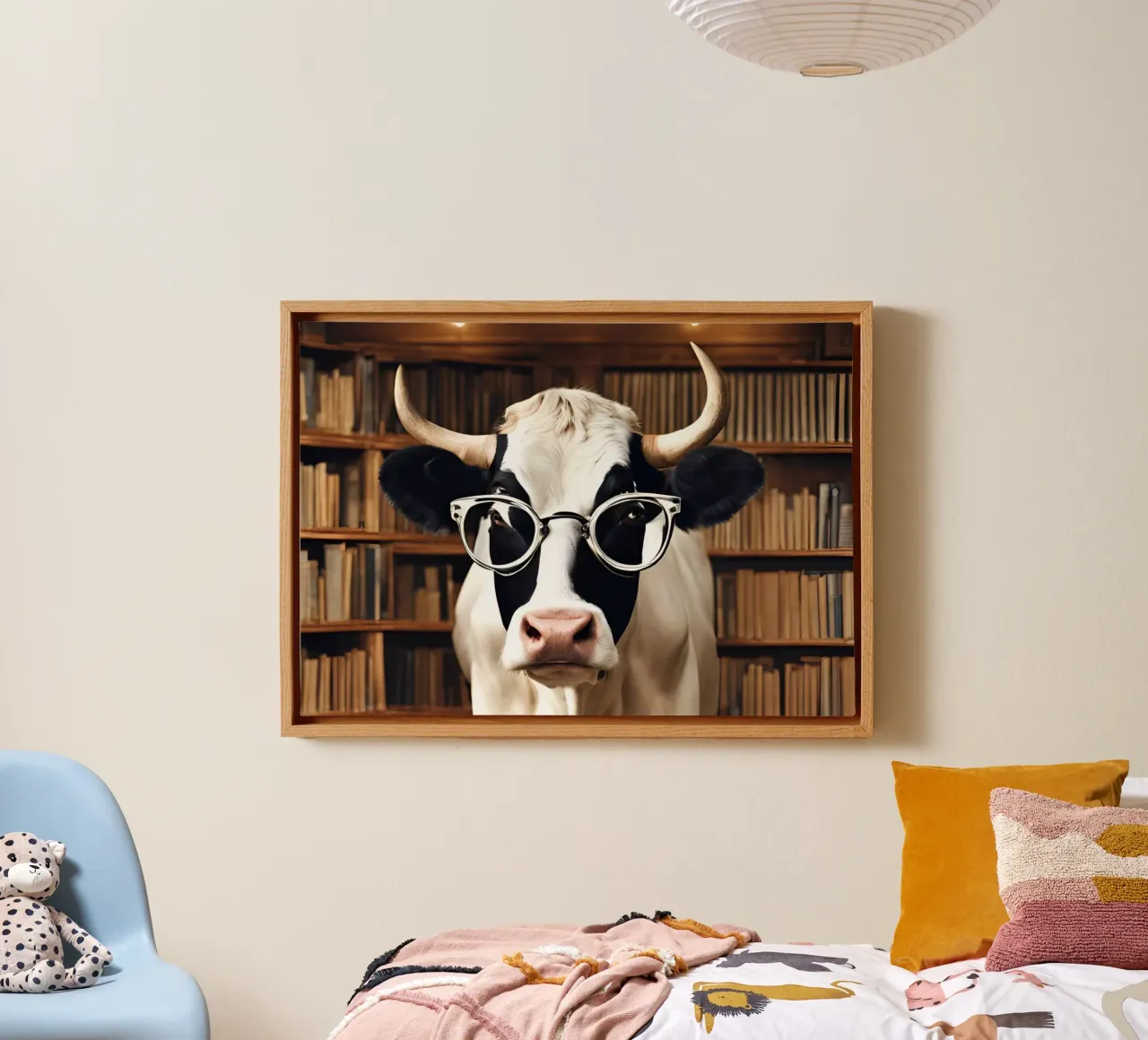 Vache en vogue 12 canvas met Baklijst van Rezh creations