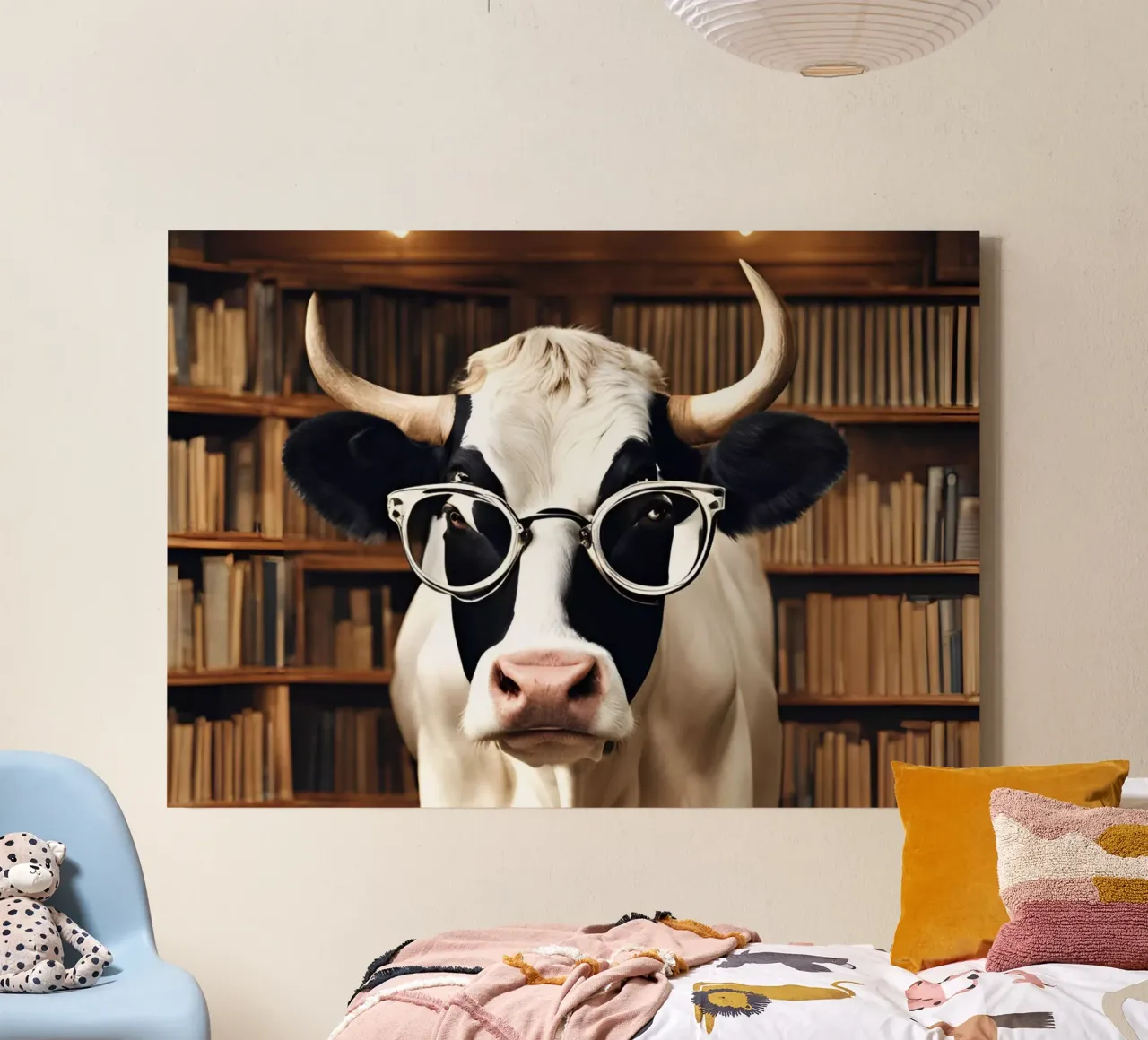 Vache en vogue 12 canvas met Baklijst van Rezh creations