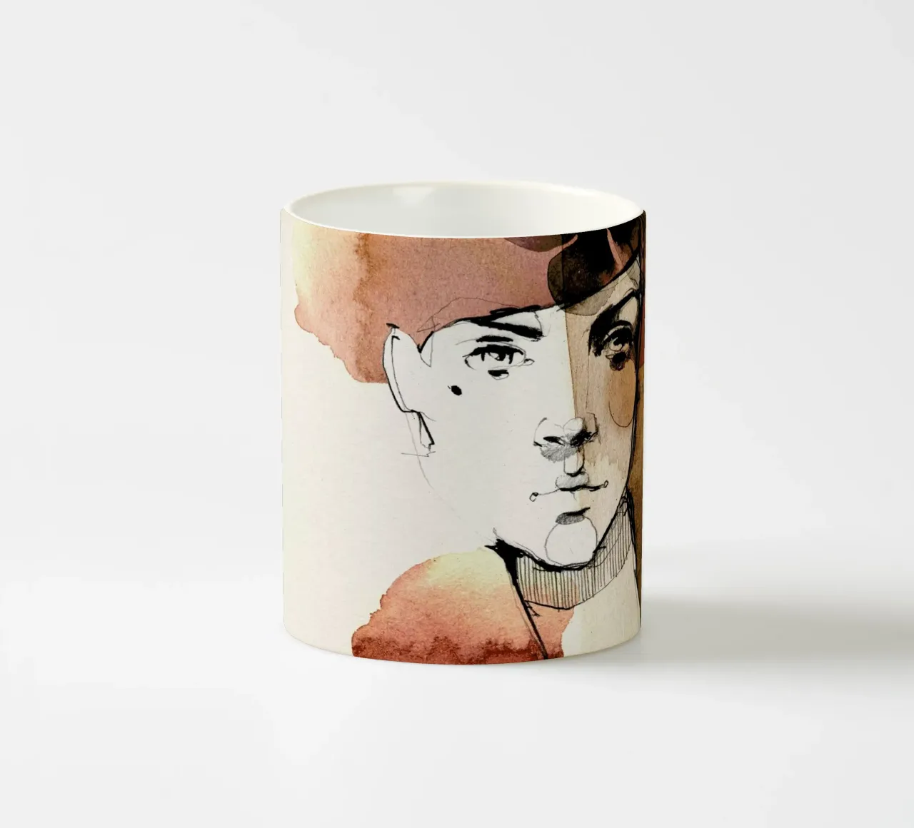 Vine tazza in ceramica da Ekaterina Koroleva