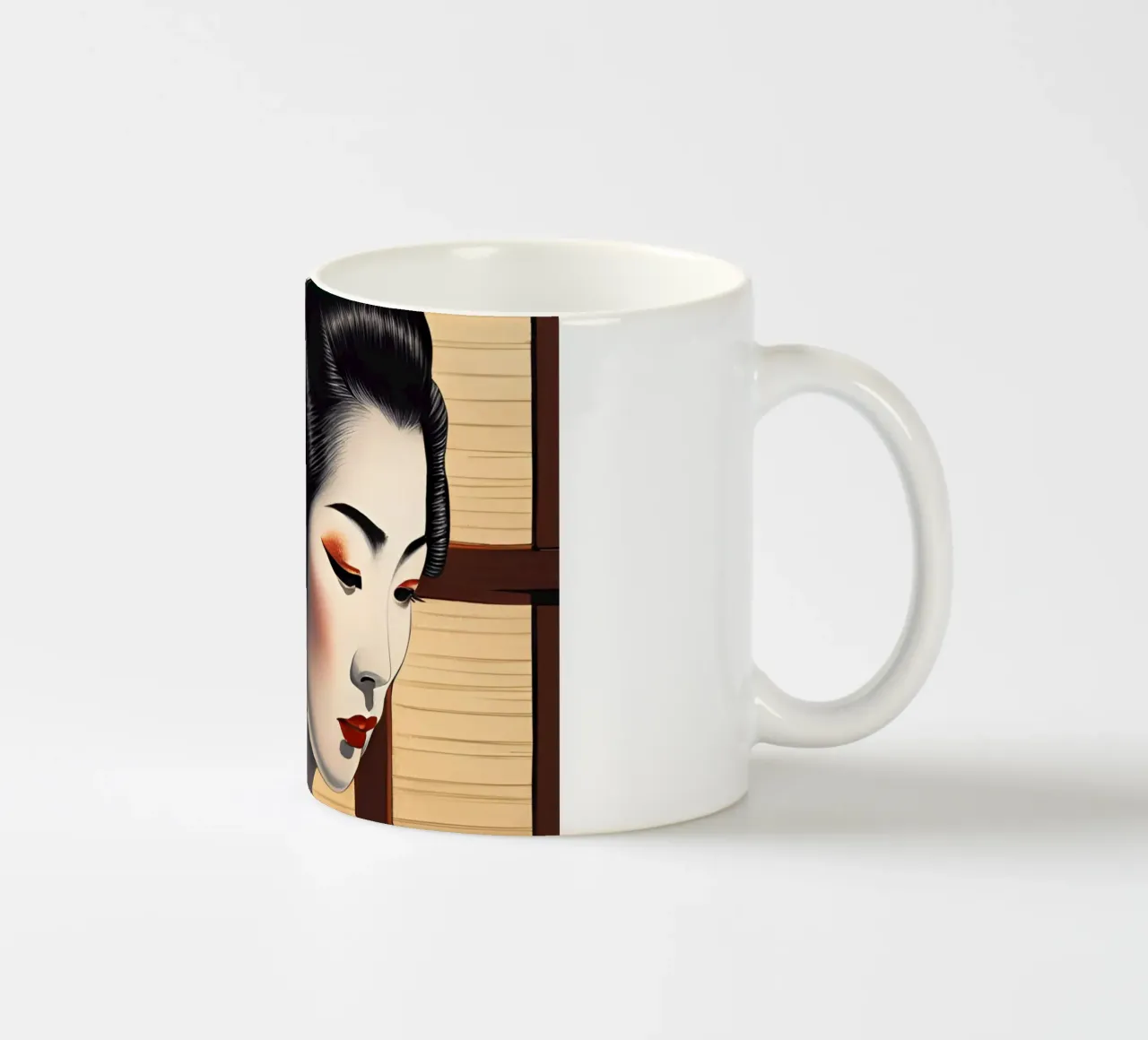 Geisha 1 tazza in ceramica da Rezh creations