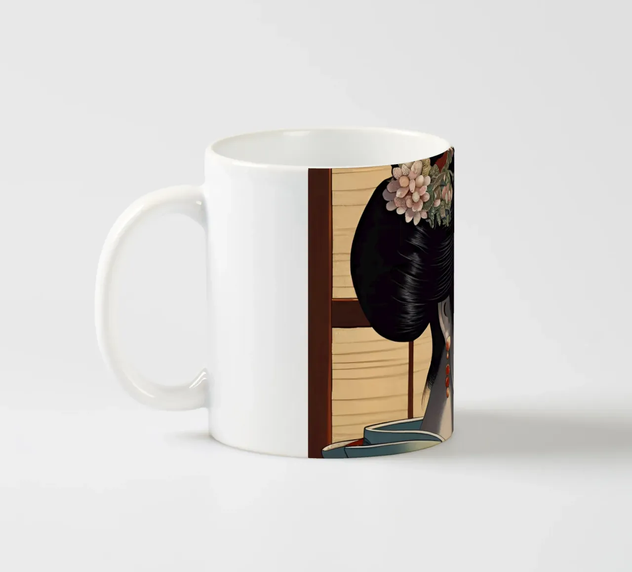Geisha 1 tazza in ceramica da Rezh creations