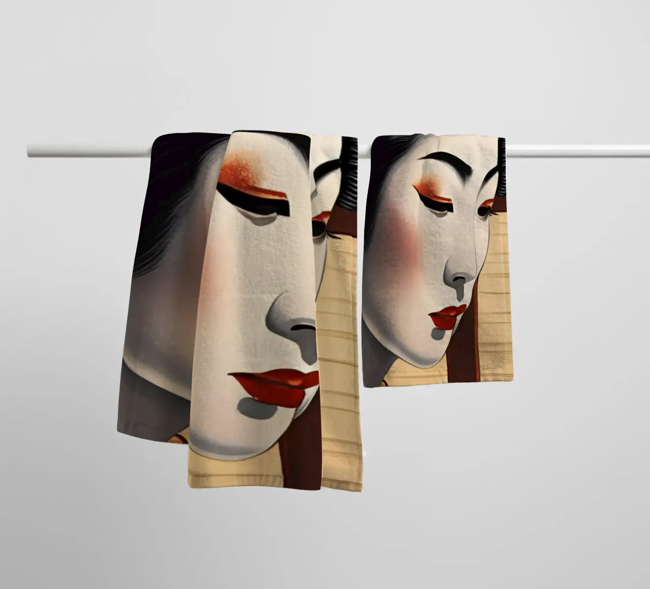 Geisha 1 asciugamano da bagno da Rezh creations