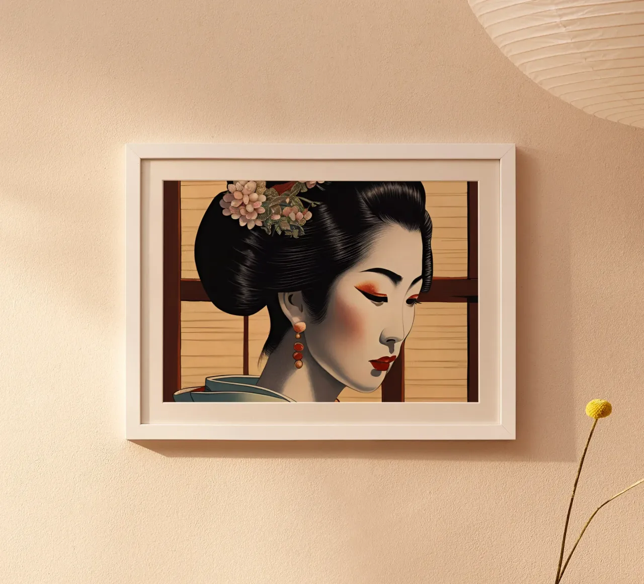 Geisha 1 carta hahnemühle da Rezh creations