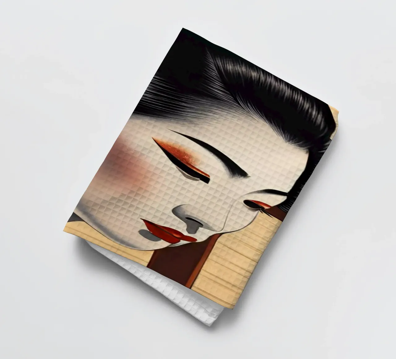 Geisha 1 canovaccio da cucina da Rezh creations
