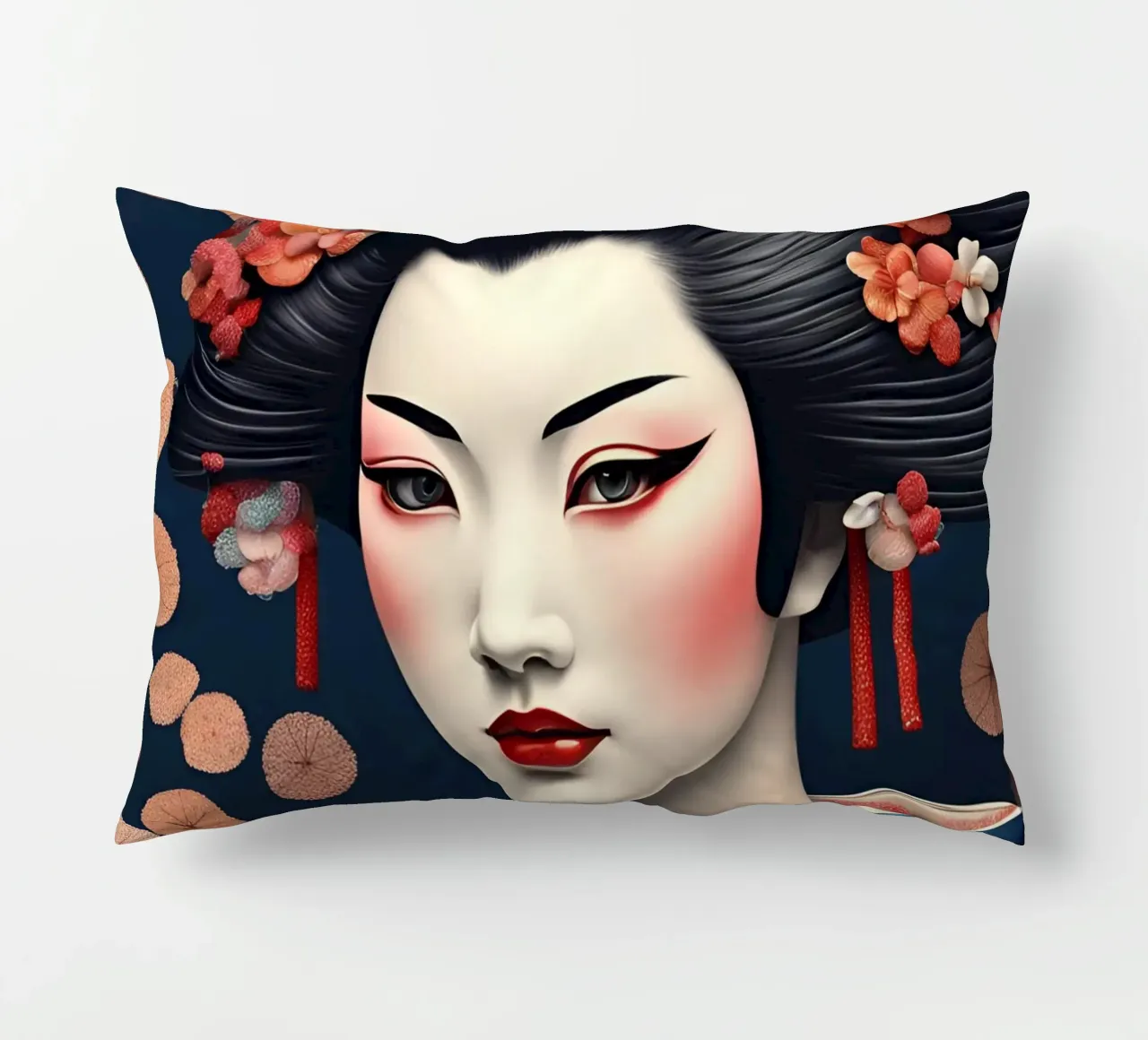 Geisha 2 cuscino da Rezh creations
