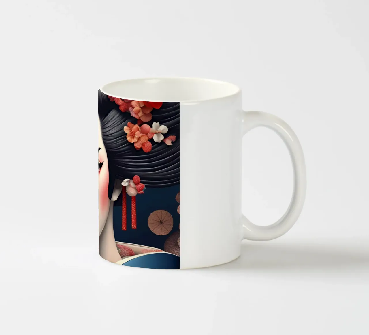 Geisha 2 tazza in ceramica da Rezh creations