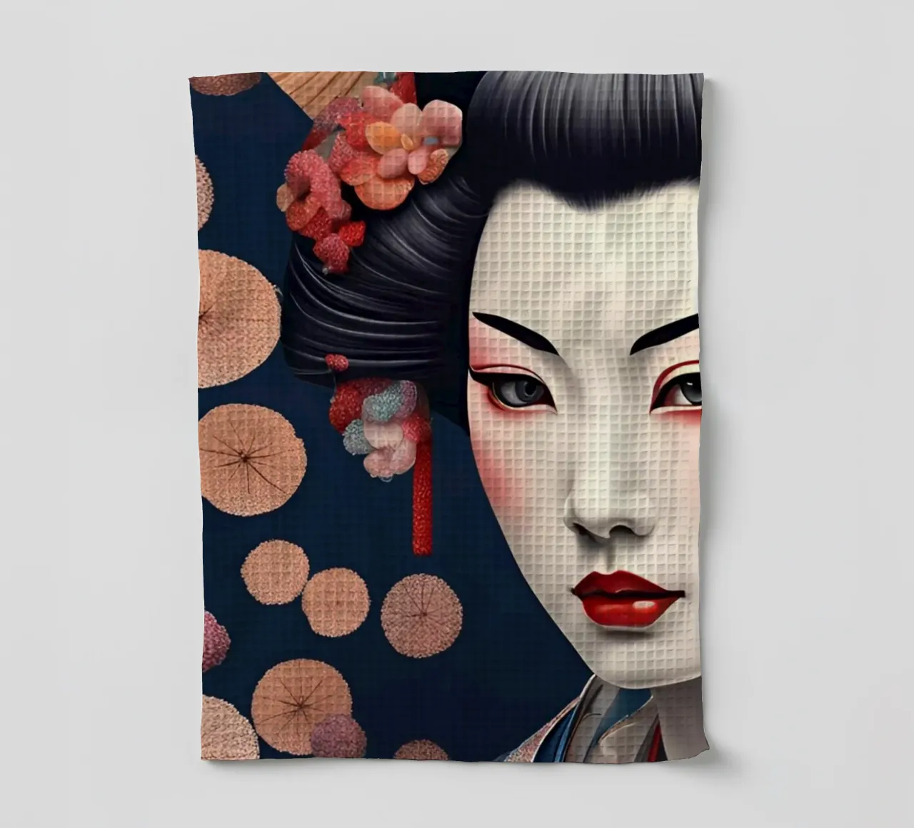Geisha 2 canovaccio da cucina da Rezh creations