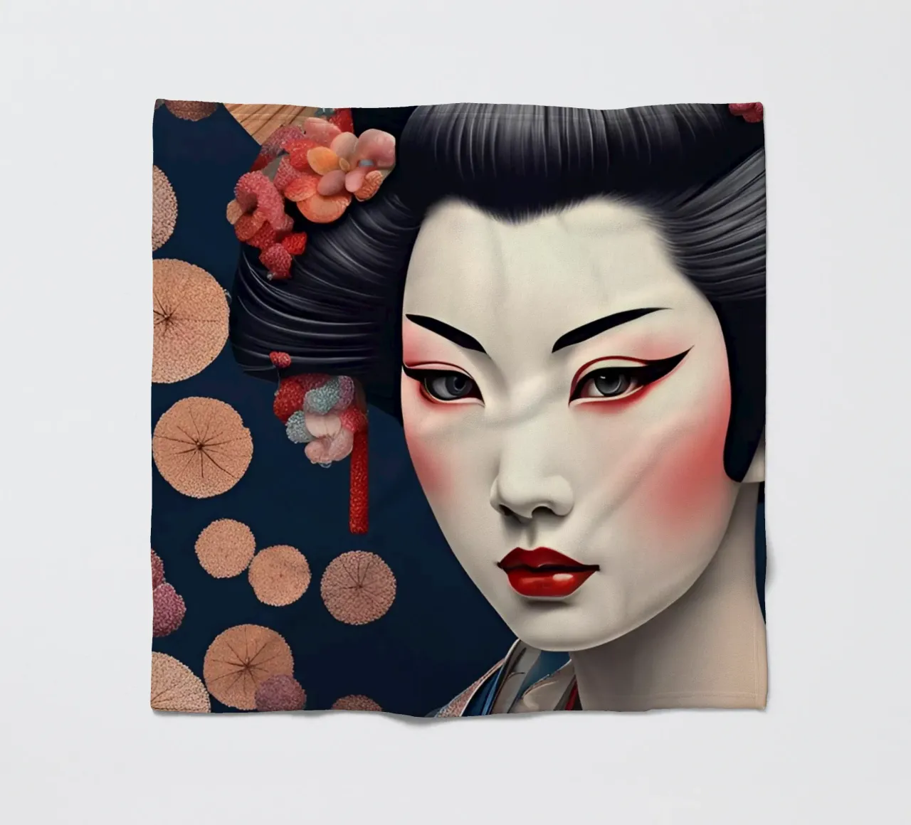 Geisha 2 coperta in pile da Rezh creations