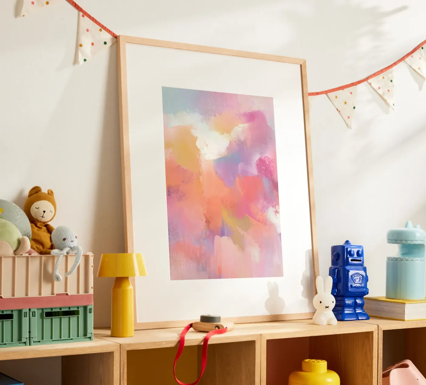 Soft Cloud - Abstract poster da HUE FLOW
