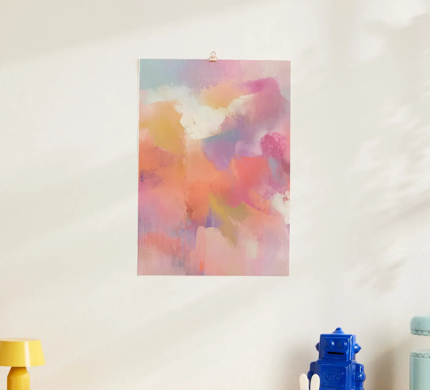Soft Cloud - Abstract poster da HUE FLOW