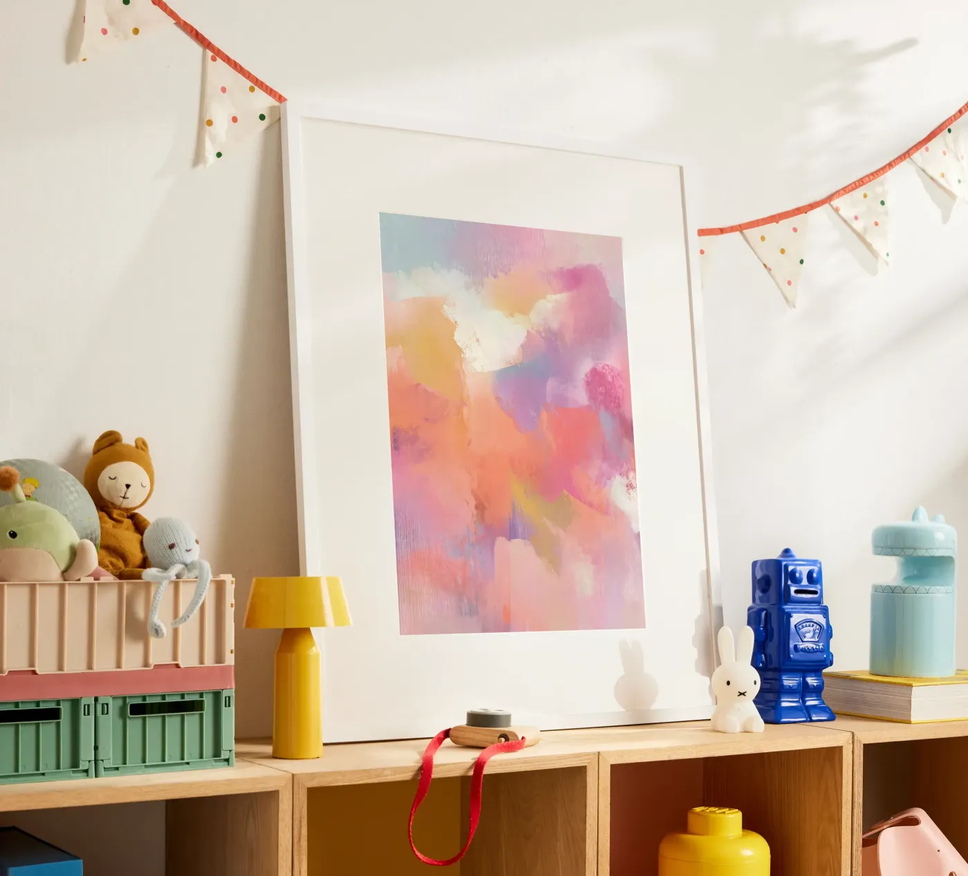 Soft Cloud - Abstract poster da HUE FLOW