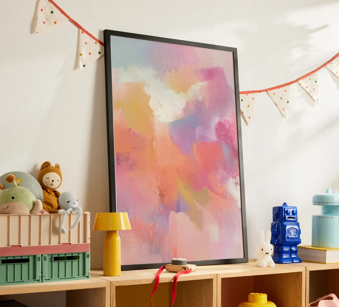 Soft Cloud - Abstract poster da HUE FLOW